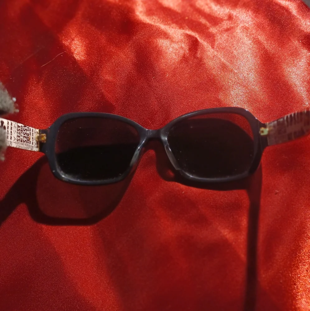 Rare Authentic Kate Spade akira Sunglasses frames glasses & wink wink hard Case - Picture 12 of 14